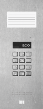 INSPIRO 9S+ Panel domofonowy  (Centrala Slave), do instalacji cyfrowych do 1020 lokali, ACO